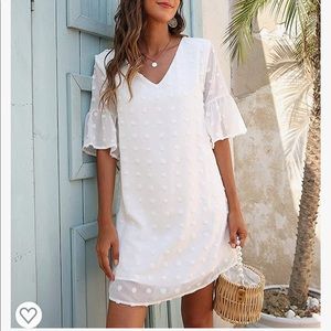 Blooming Jelly White Dress